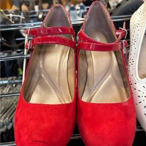 Style & Co Red Heels with Strap